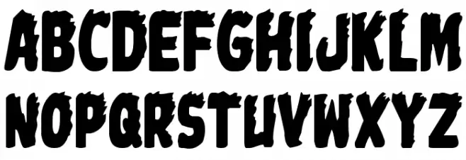 Johnny Torch Condensed 字体 小写