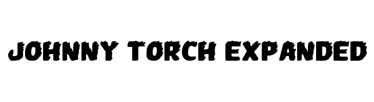 Johnny Torch Expanded Font