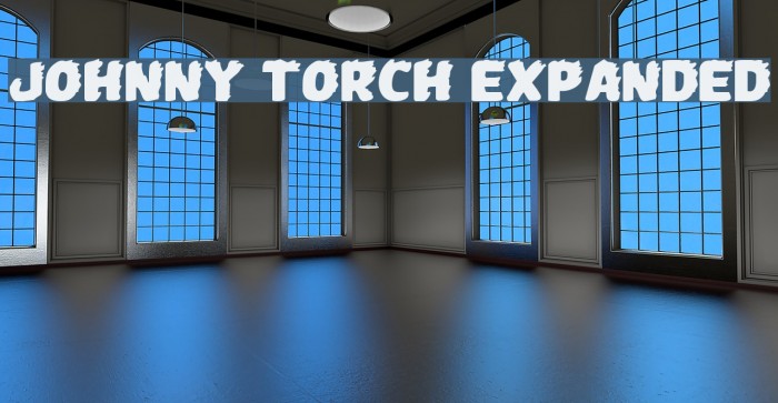 Johnny Torch Expanded Font examples