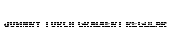 Johnny Torch Gradient Regular  नि: शुल्क फ़ॉन्ट्स डाउनलोड