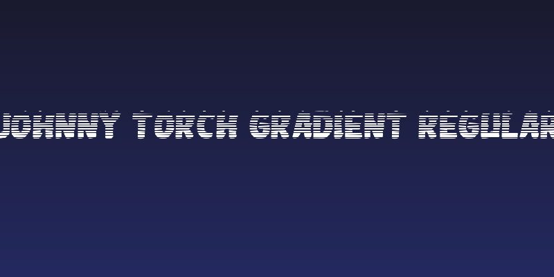 Johnny Torch Gradient Regular Social Header