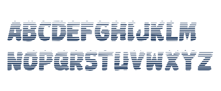 Johnny Torch Gradient Regular Lowercase