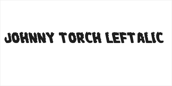 Johnny Torch Leftalic Logo