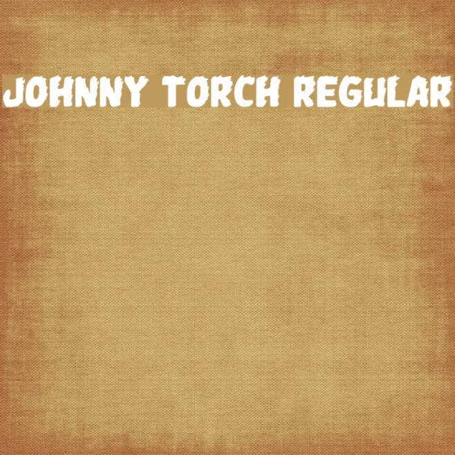 Johnny Torch Regular Example 1