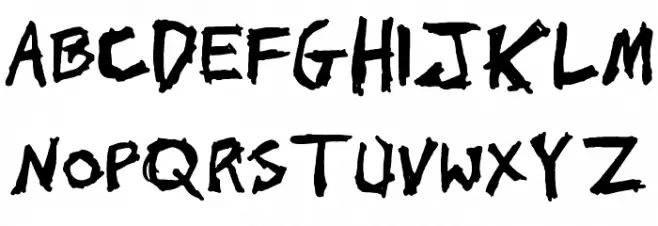 John's 1000 Hurts Fuentes MAYÚSCULAS