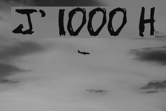 John's 1000 Hurts Fonte examples