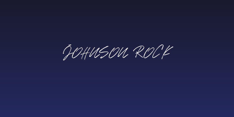 Johnson Rock Social Header