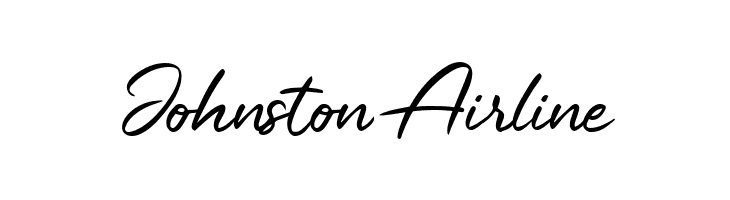 Johnston Airline  Free Fonts Download