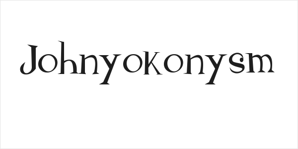 Johnyokonysm Logo