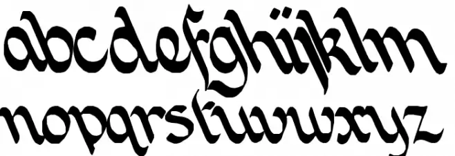 Joincaz خط أحرف صغيرة