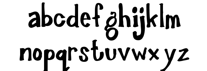 Joinks Font LOWERCASE