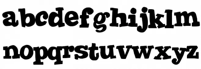 Joint by PizzaDude Font LOWERCASE