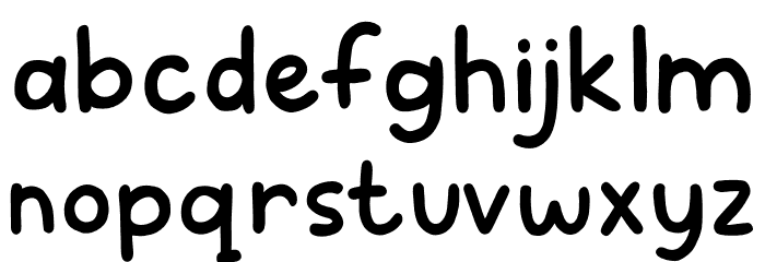 Jojoba Font LOWERCASE
