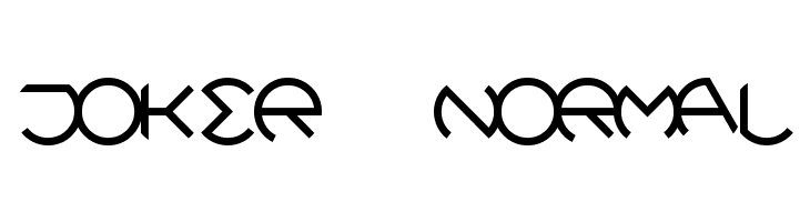 Joker  Normal  免费字体下载