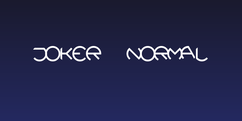 Joker  Normal Social Header