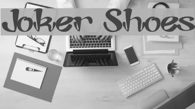 Joker Shoes Font examples