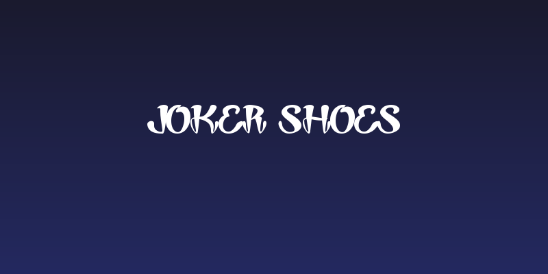 Joker Shoes Social Header