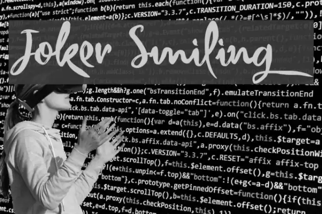 Joker Smiling Font examples