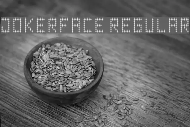 Jokerface Regular Font examples