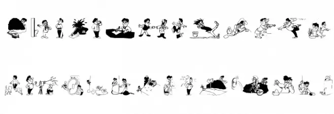 Jokers Fonte MAIÚSCULAS