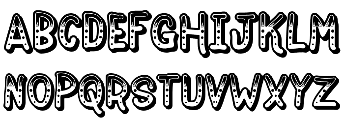 Jokewood Font LOWERCASE