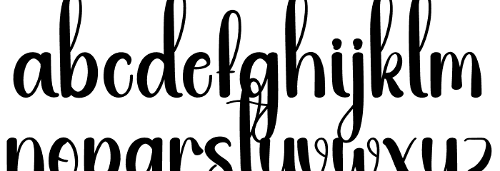 Joking Font LOWERCASE