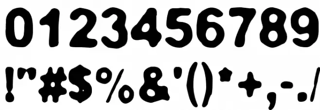 Jokioinen Font OTHER CHARS