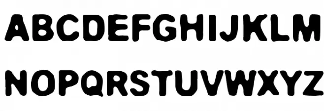 Jokioinen Font LOWERCASE