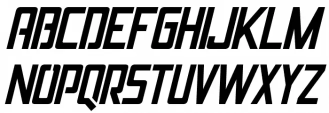 Jolana Italic Schriftart Groß