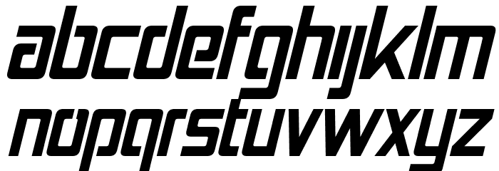 Jolana Italic Font LOWERCASE