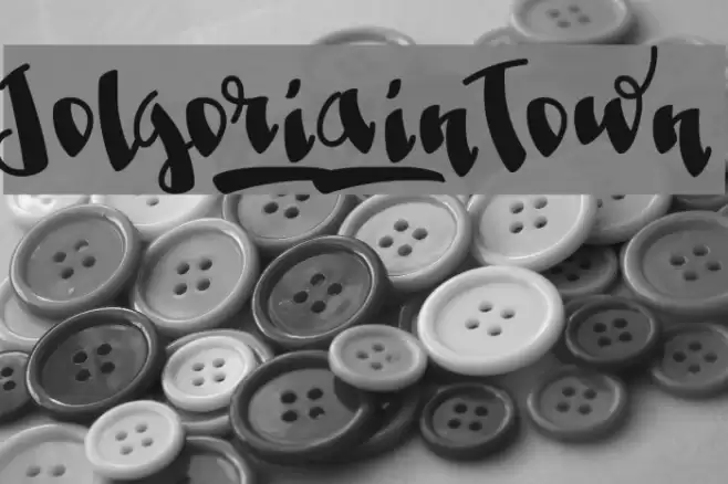 Jolgoria_in_Town Font examples