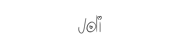Joli  免费字体下载