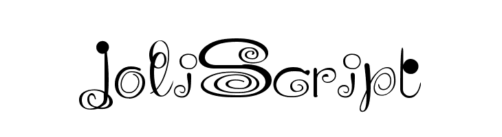 JoliScript Font