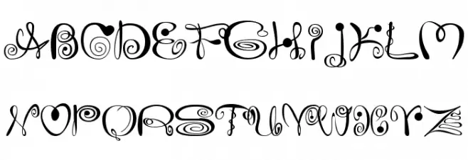 JoliScript Fonte MAIÚSCULAS