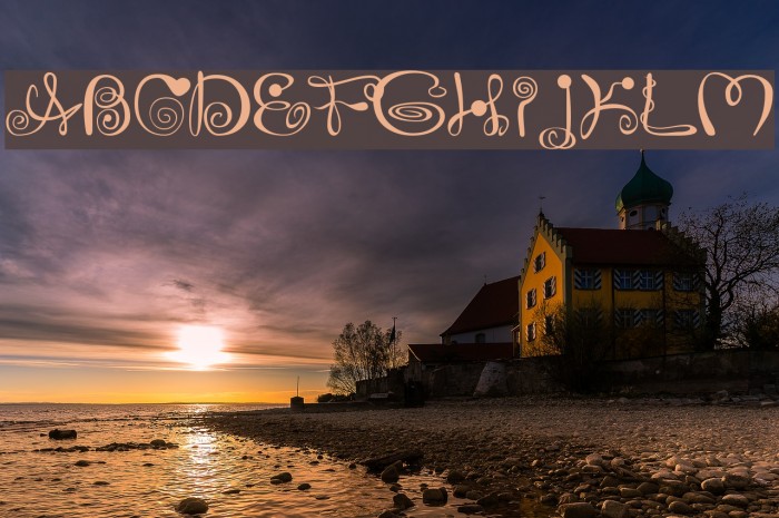 JoliScript Шрифта examples