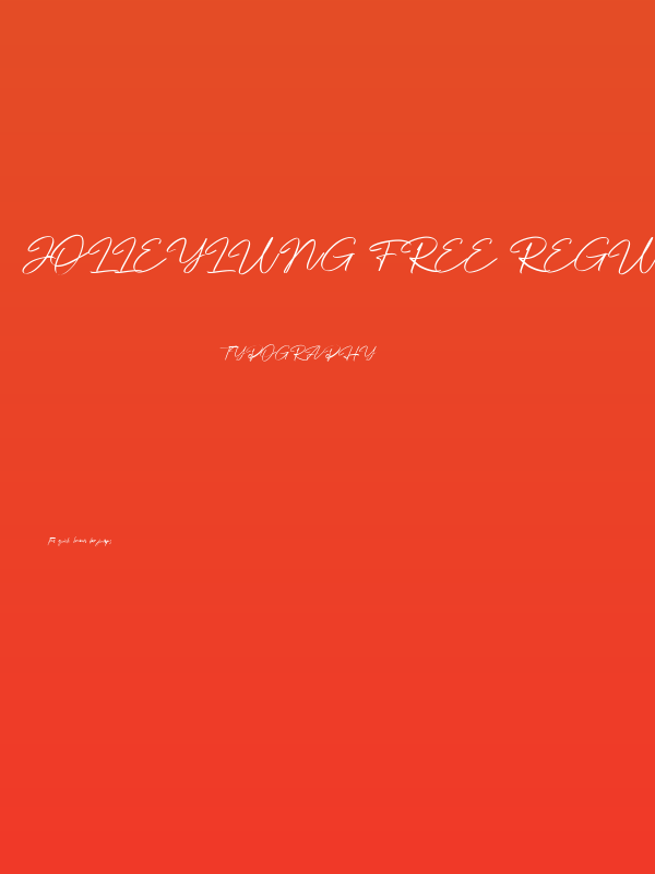 Jolleylung Free Regular Poster