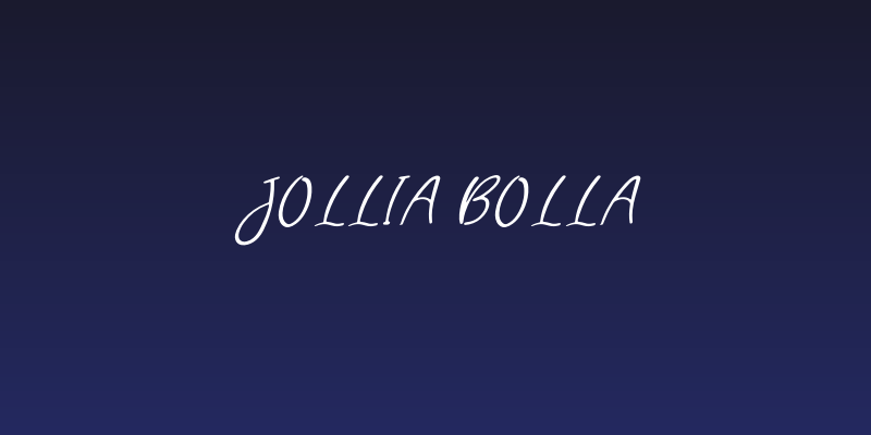 Jollia Bolla Social Header