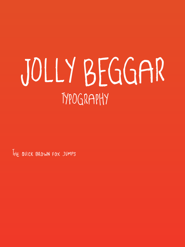 Jolly Beggar Poster