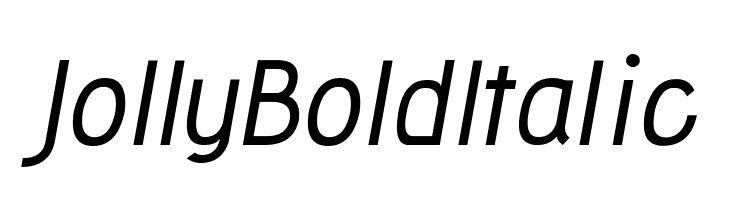 Jolly Bold Italic  Скачать бесплатные шрифты
