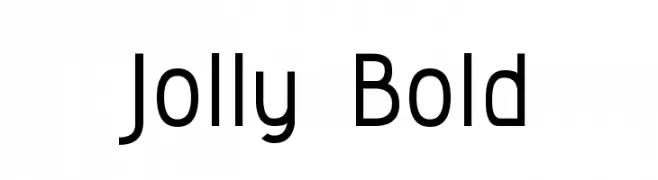 Jolly Bold  Frei Schriftart Herunterladen