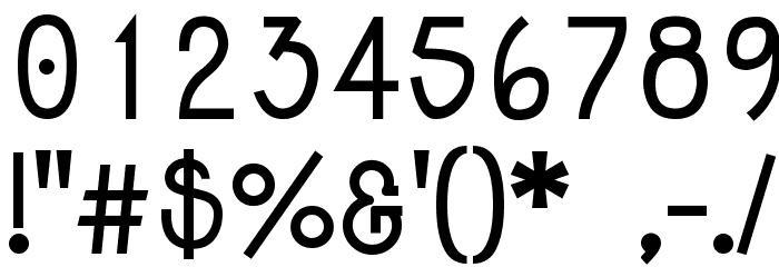 Jolly Bold Font OTHER CHARS