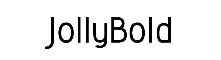 Jolly Bold  免费字体下载