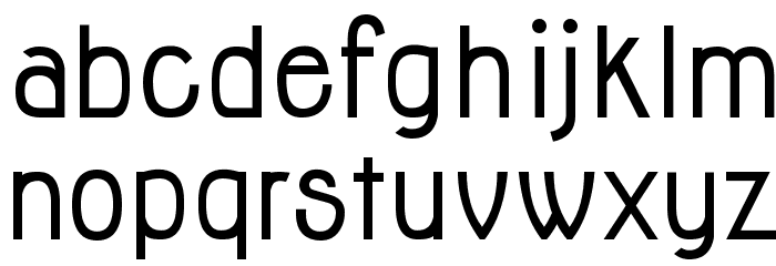 Jolly Bold Font LOWERCASE
