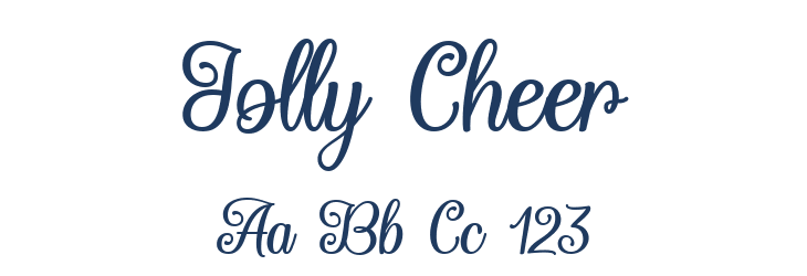 Jolly Cheer Font Preview