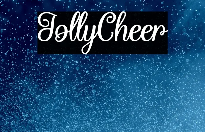 Jolly Cheer Example 1