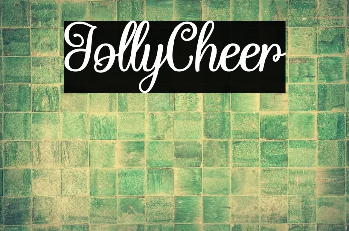 Jolly Cheer Example 3