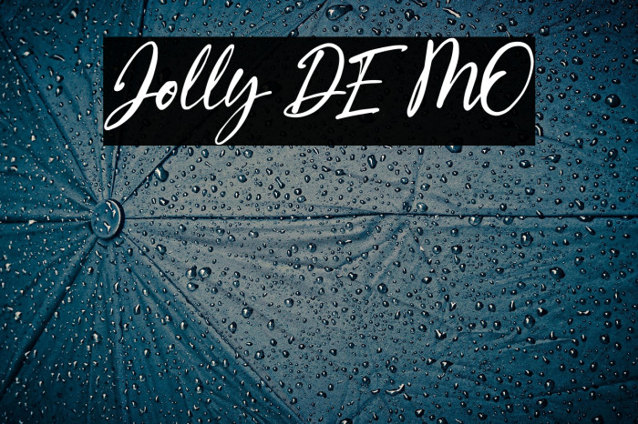 Jolly DEMO Example 1