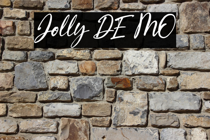 Jolly DEMO Example 2