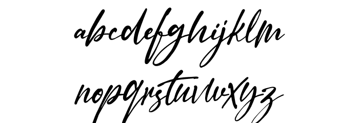 Jolly DEMO Font LOWERCASE