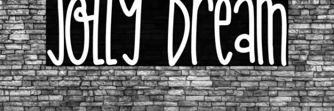 Jolly Dream Font examples
